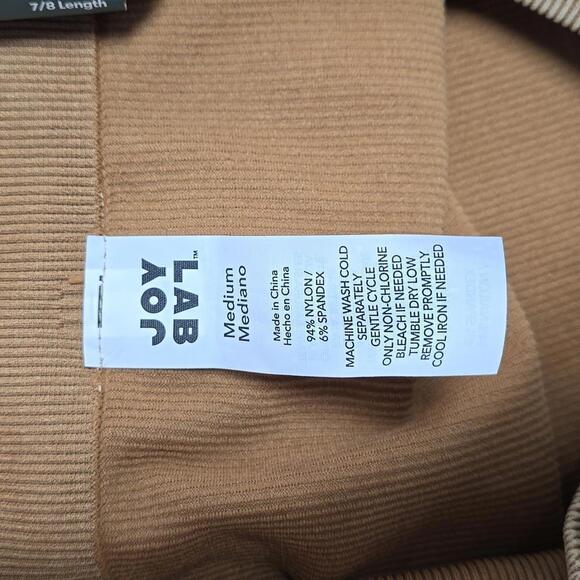 Women's High-Rise Ribbed Seamless 7/8 Leggings | Joylab | Medium - Picture 7 of 8